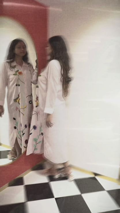 Enchanted Garden Shirt Dress