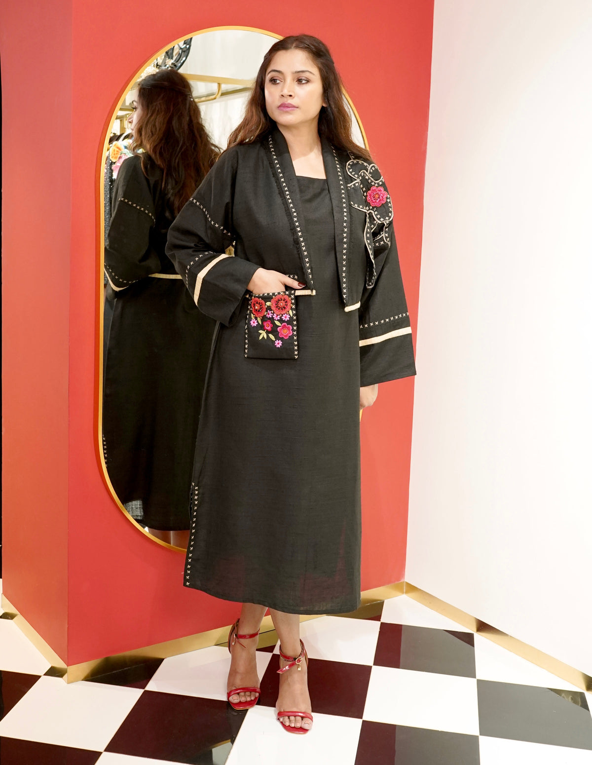 Rose Jacket Dress